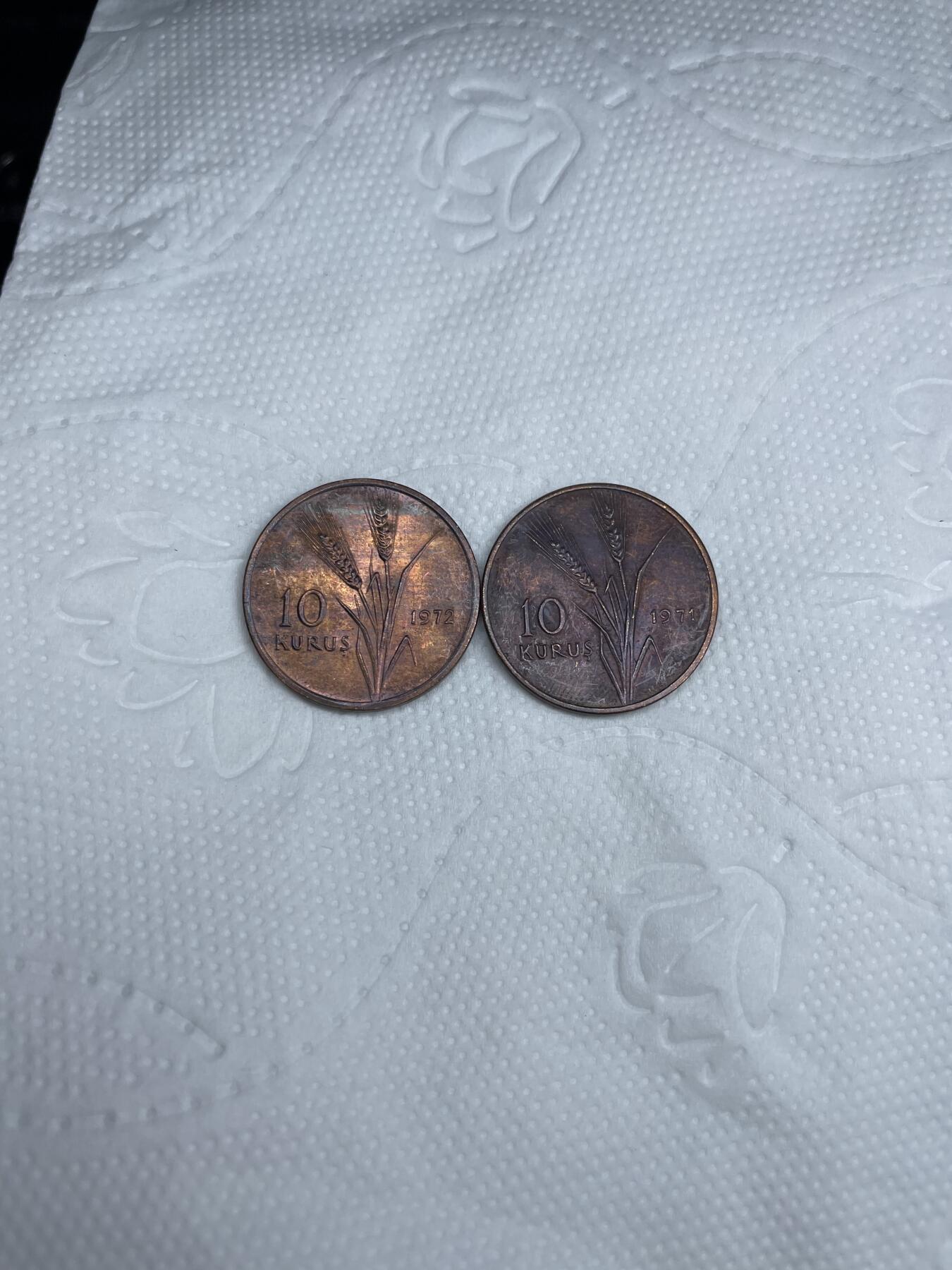 2024年集古藏今外币拍卖第八期-第9场—（总第79拍） 土耳其10库鲁2枚