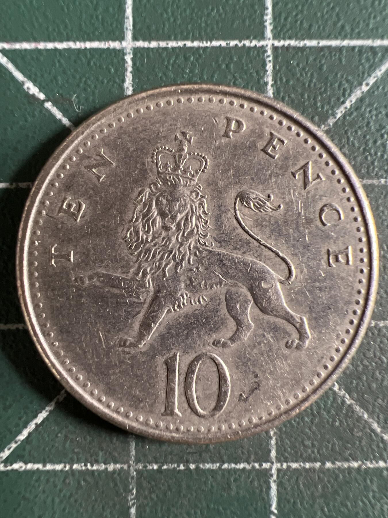 第622期 硬币专场 （无押金，捡漏，全场50包邮，偏远地区除外，接收代拍业务） 英国10便士