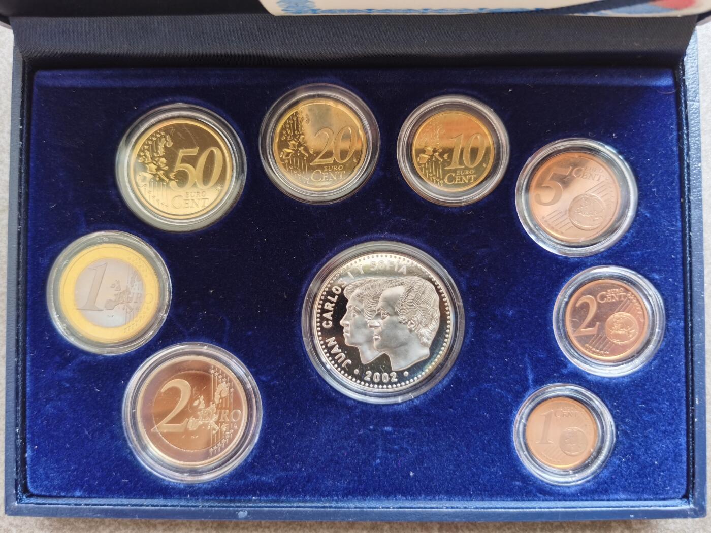 西班牙2002年精制套币 Proof set