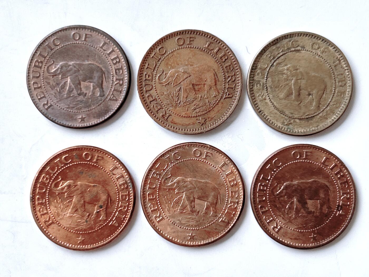 第一海外回流一元起拍收藏 散币专场 第95期 利比里亚🇱🇷