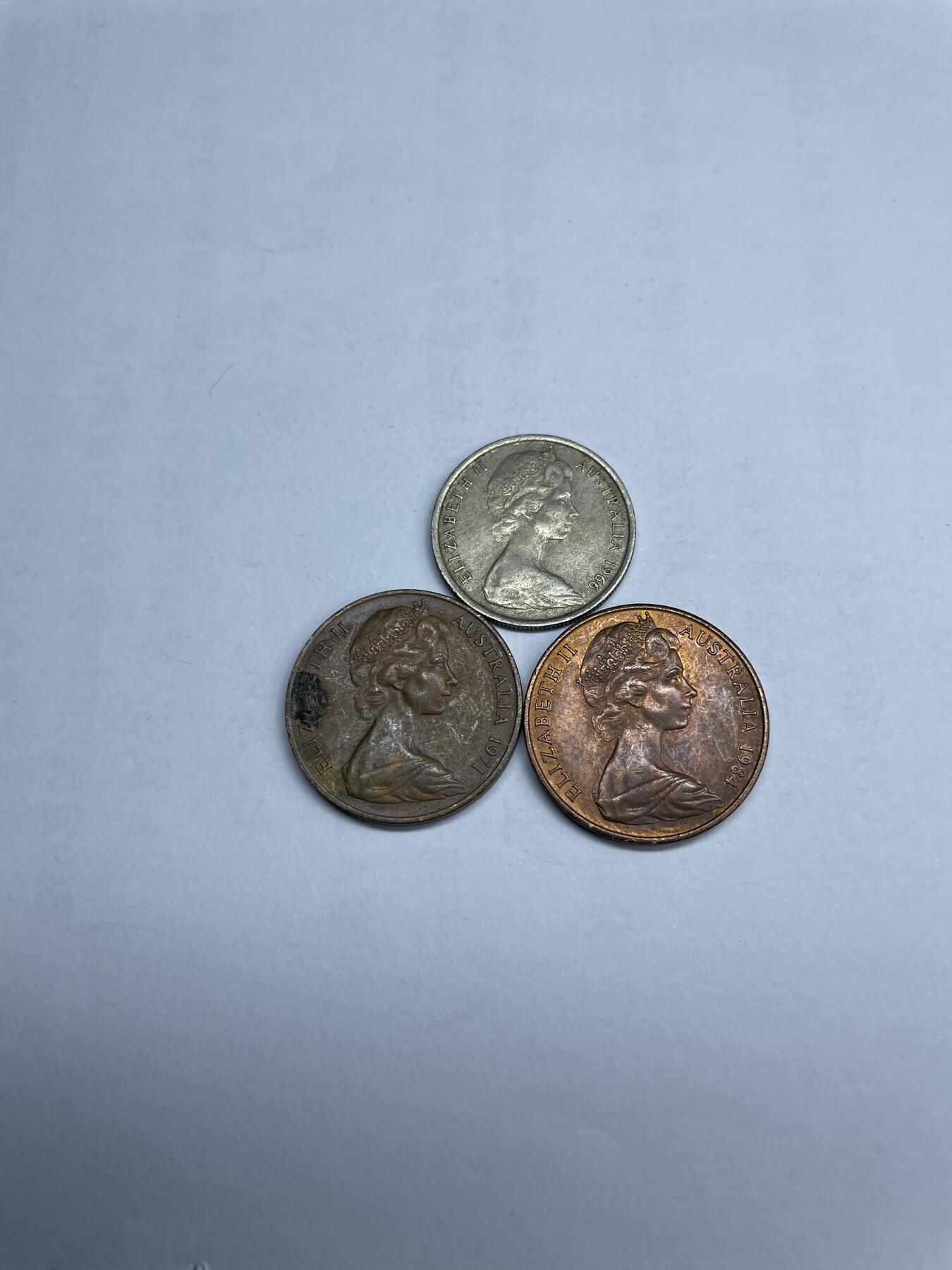 2024年集古藏今外币拍卖第八期-第9场—（总第79拍） 澳大利亚3枚