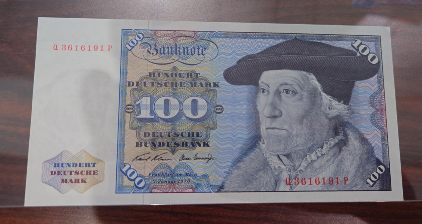 【麦稀奇世界钱币展】精选微拍第113期暨2024年第24期  六月币展新品卖剩存货选购专场 1970年德国100马克 全新绝品无47