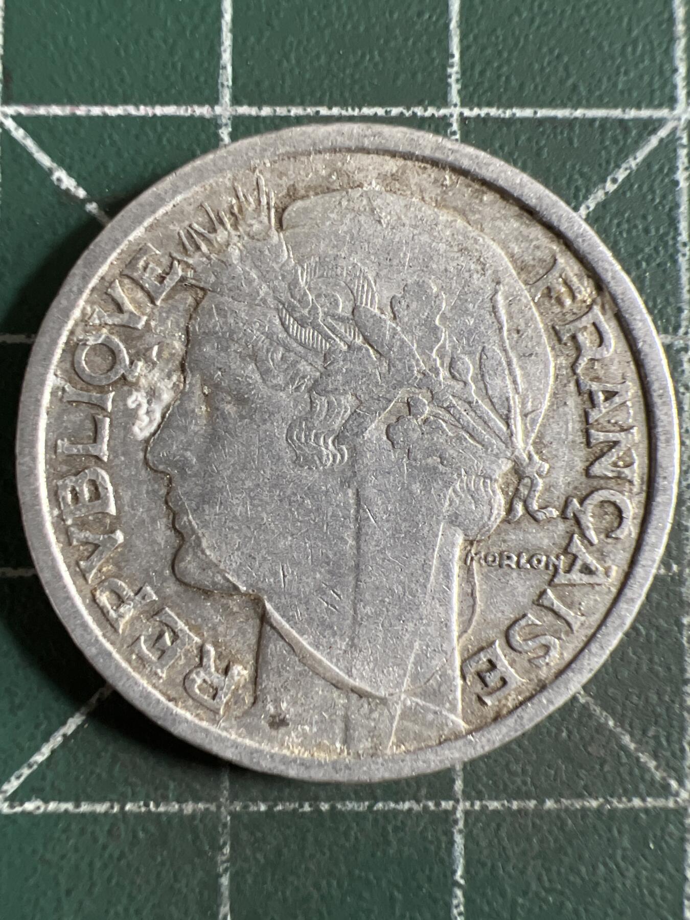 第625期 硬币专场 （无押金，捡漏，全场50包邮，偏远地区除外，接收代拍业务） 法国2法郎