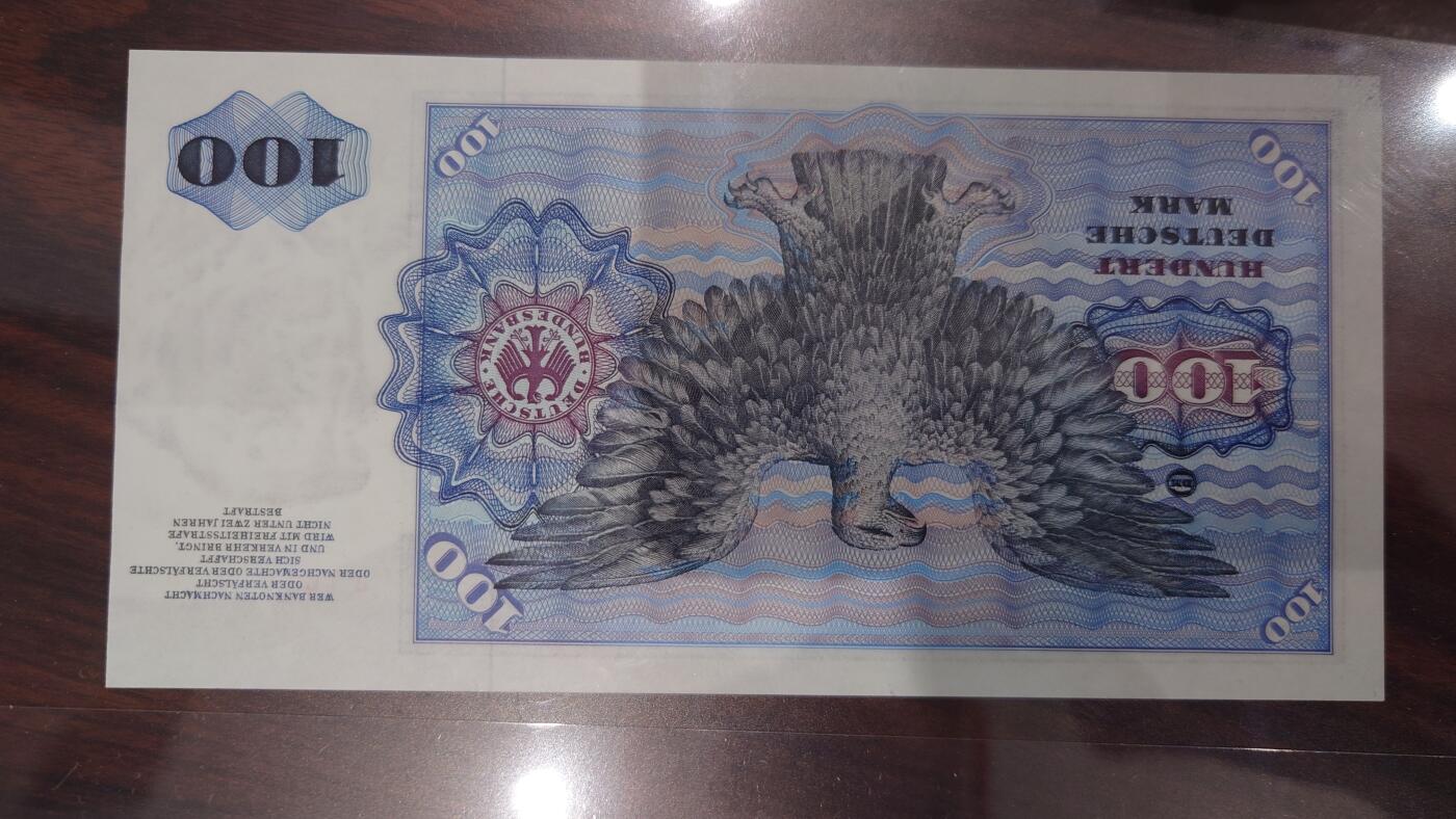 【麦稀奇世界钱币展】精选微拍第113期暨2024年第24期  六月币展新品卖剩存货选购专场 1970年德国100马克 全新绝品无47