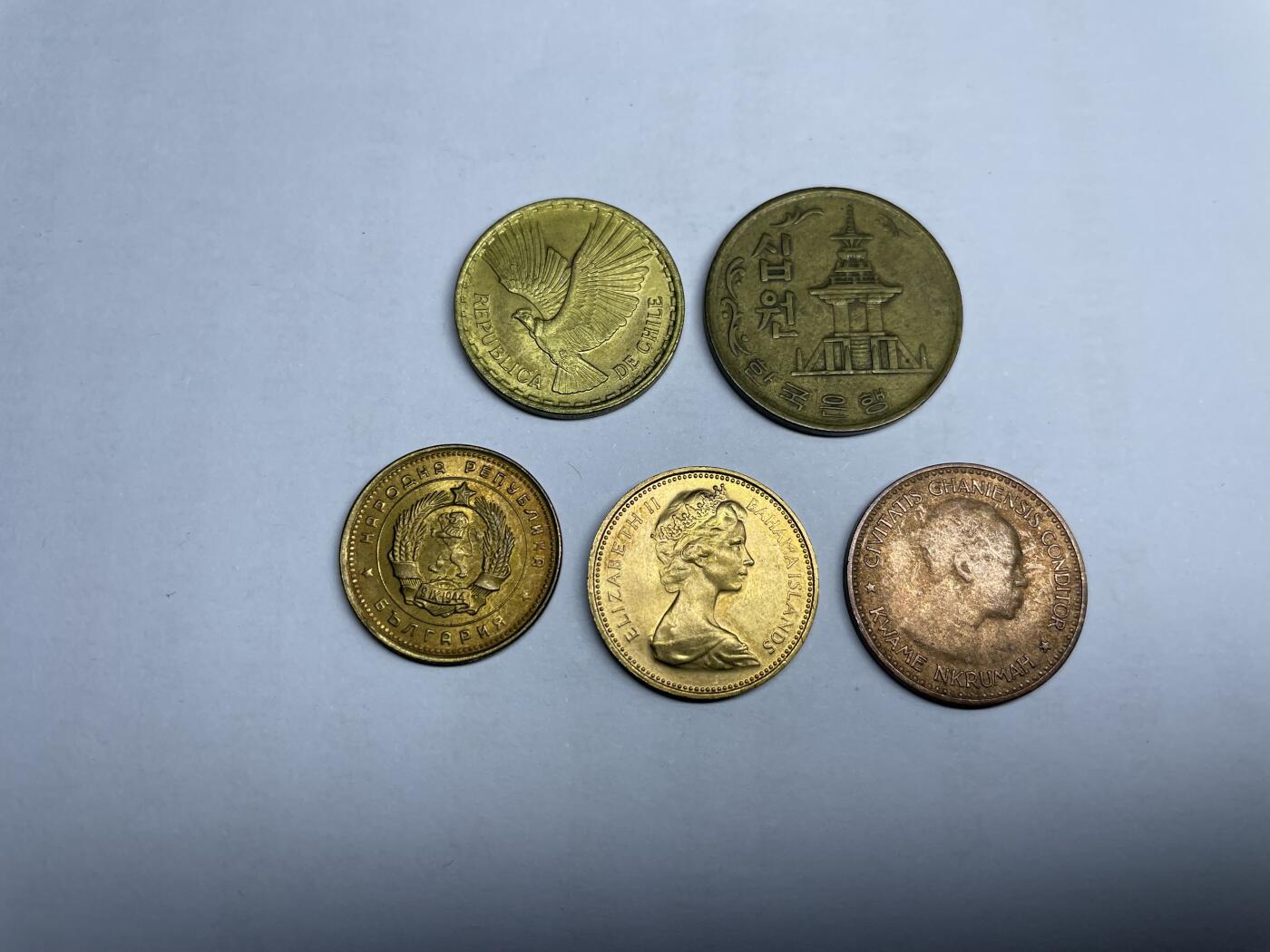 2024年集古藏今外币拍卖第八期-第9场—（总第79拍） 各国铜币5枚-02