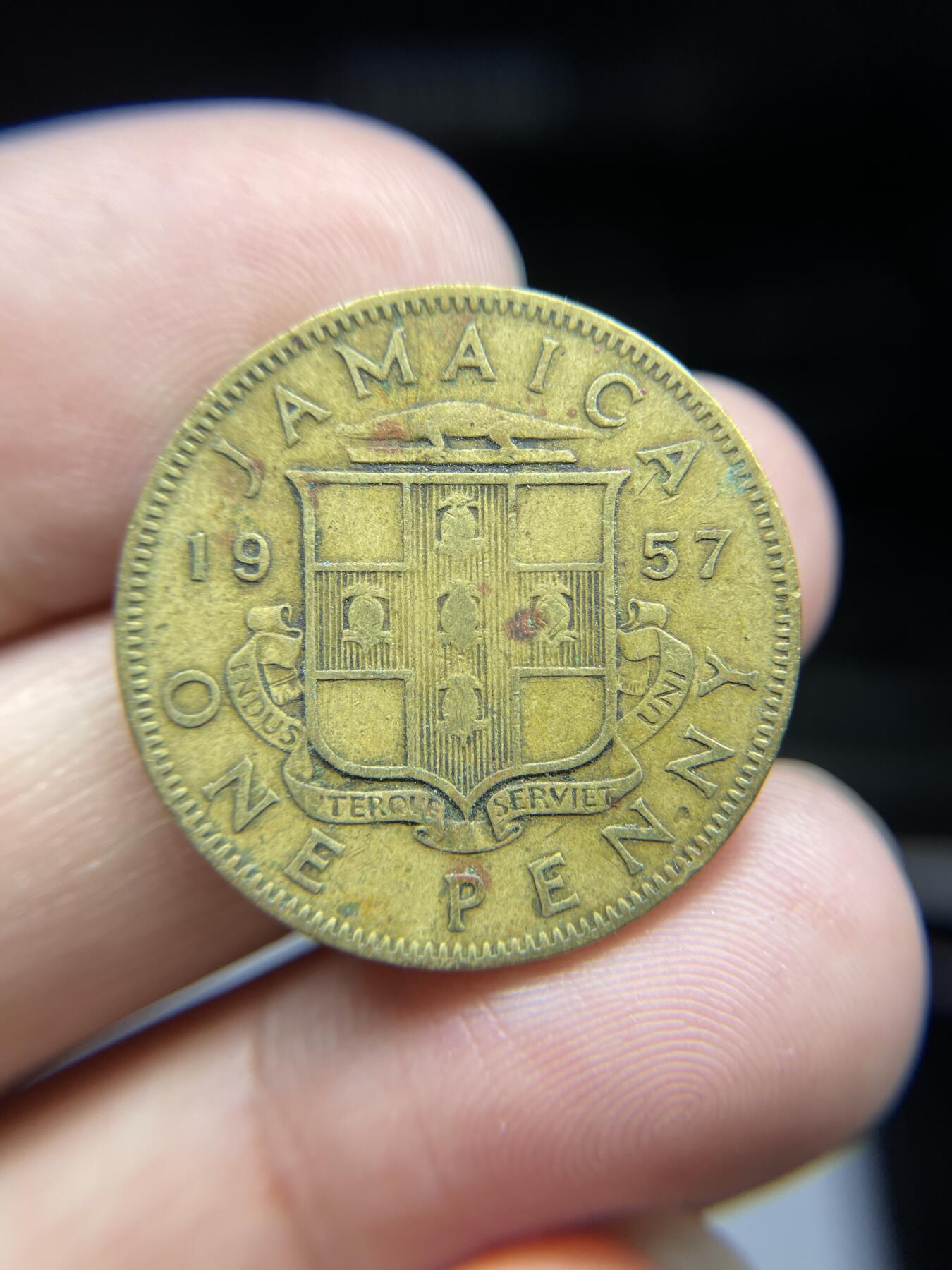 2024年集古藏今外币拍卖第八期-第9场—（总第79拍） 英属牙买加半便士和一便士2枚