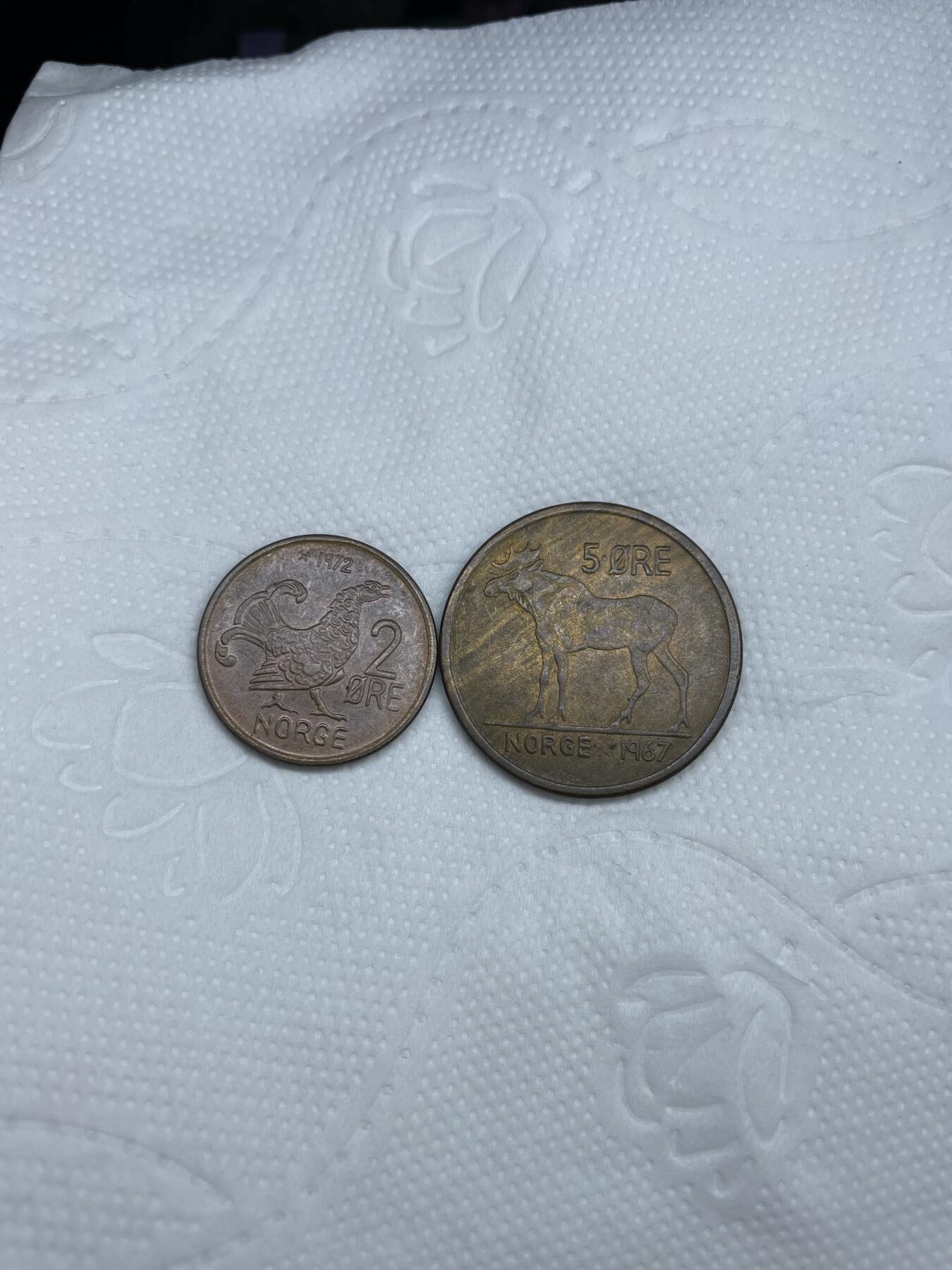 2024年集古藏今外币拍卖第八期-第9场—（总第79拍） 挪威2枚