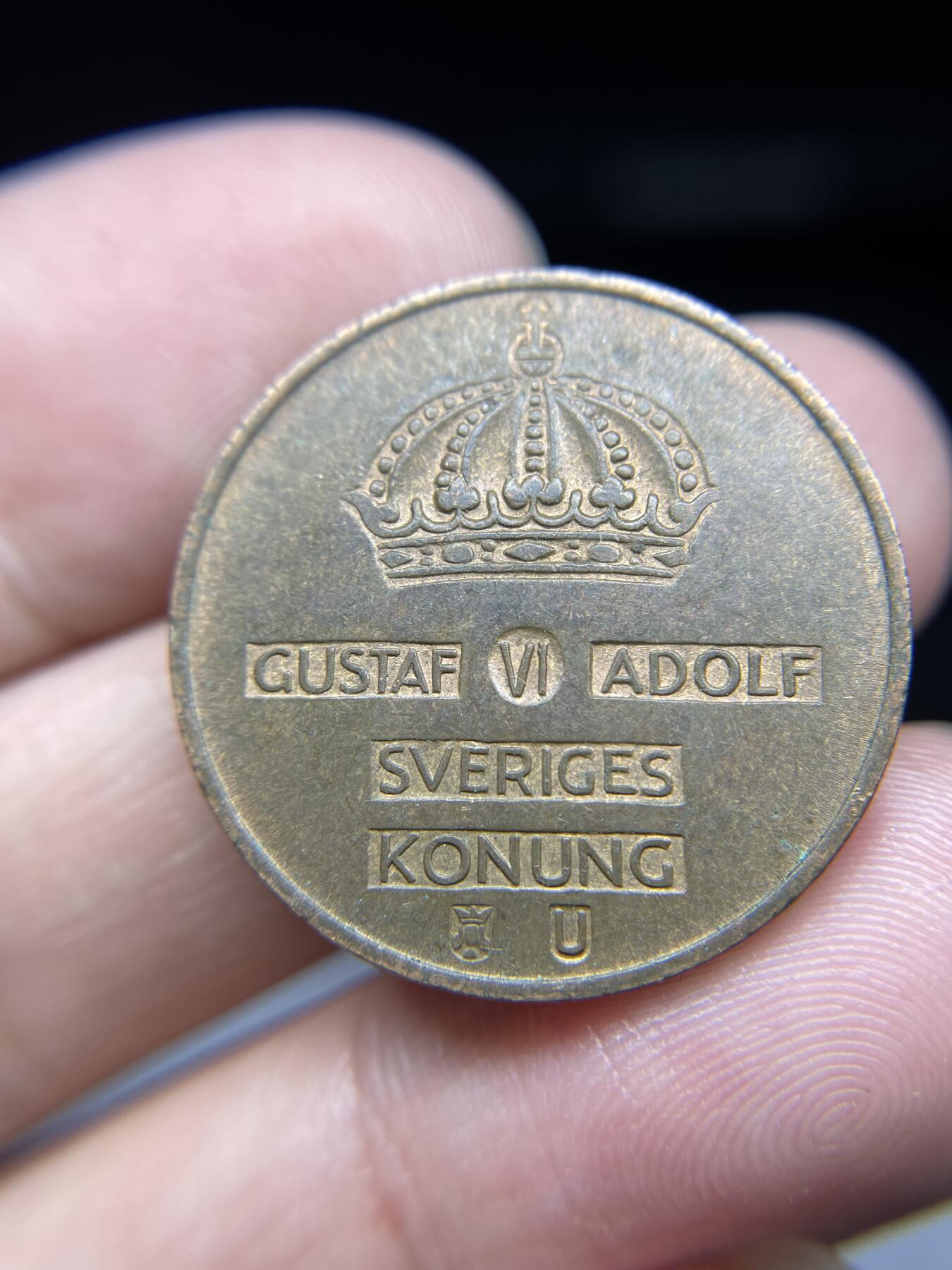 2024年集古藏今外币拍卖第八期-第9场—（总第79拍） 1967年瑞典5欧尔