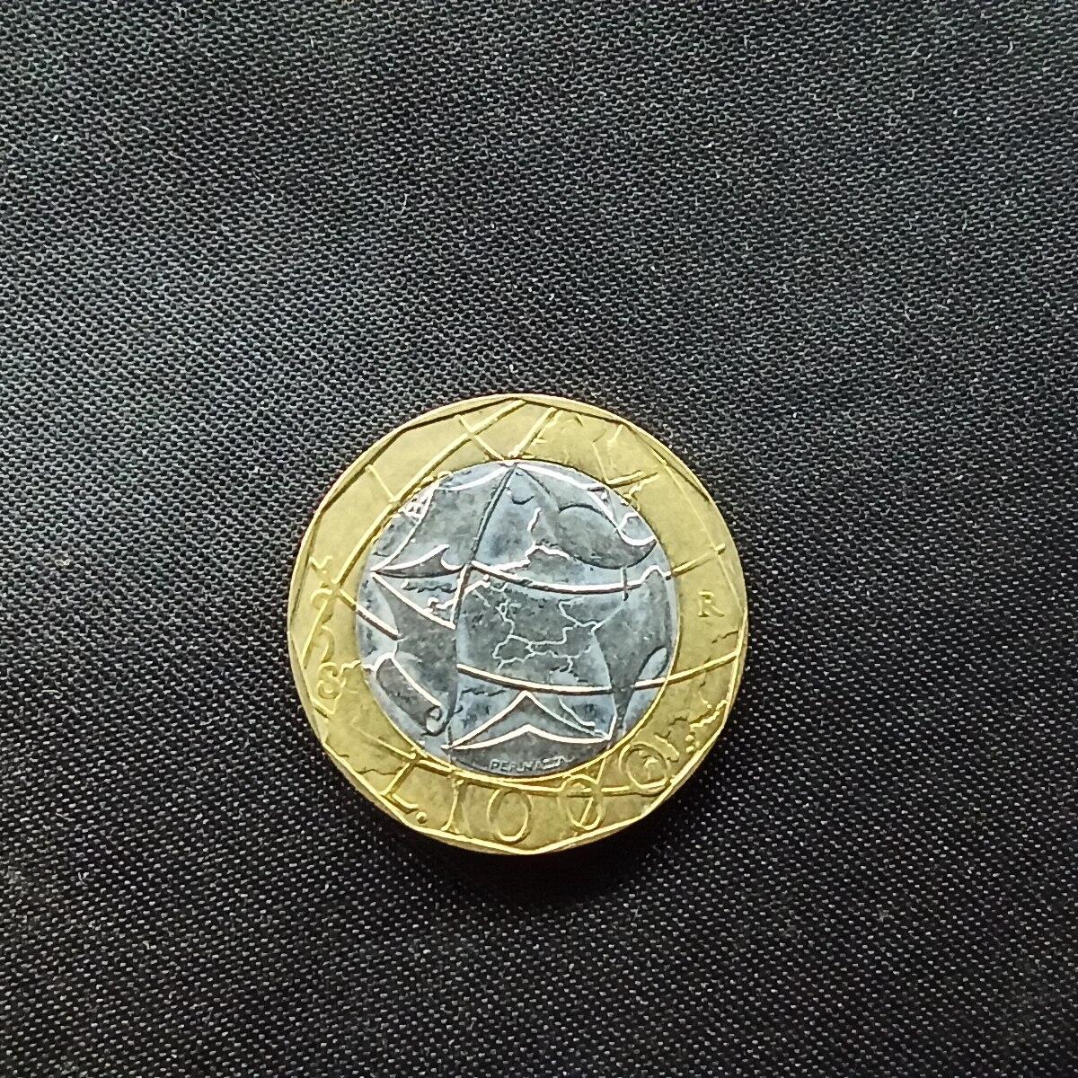 邮泉阁限时拍卖第十场 各国硬币专场 意大利1998年1000里拉