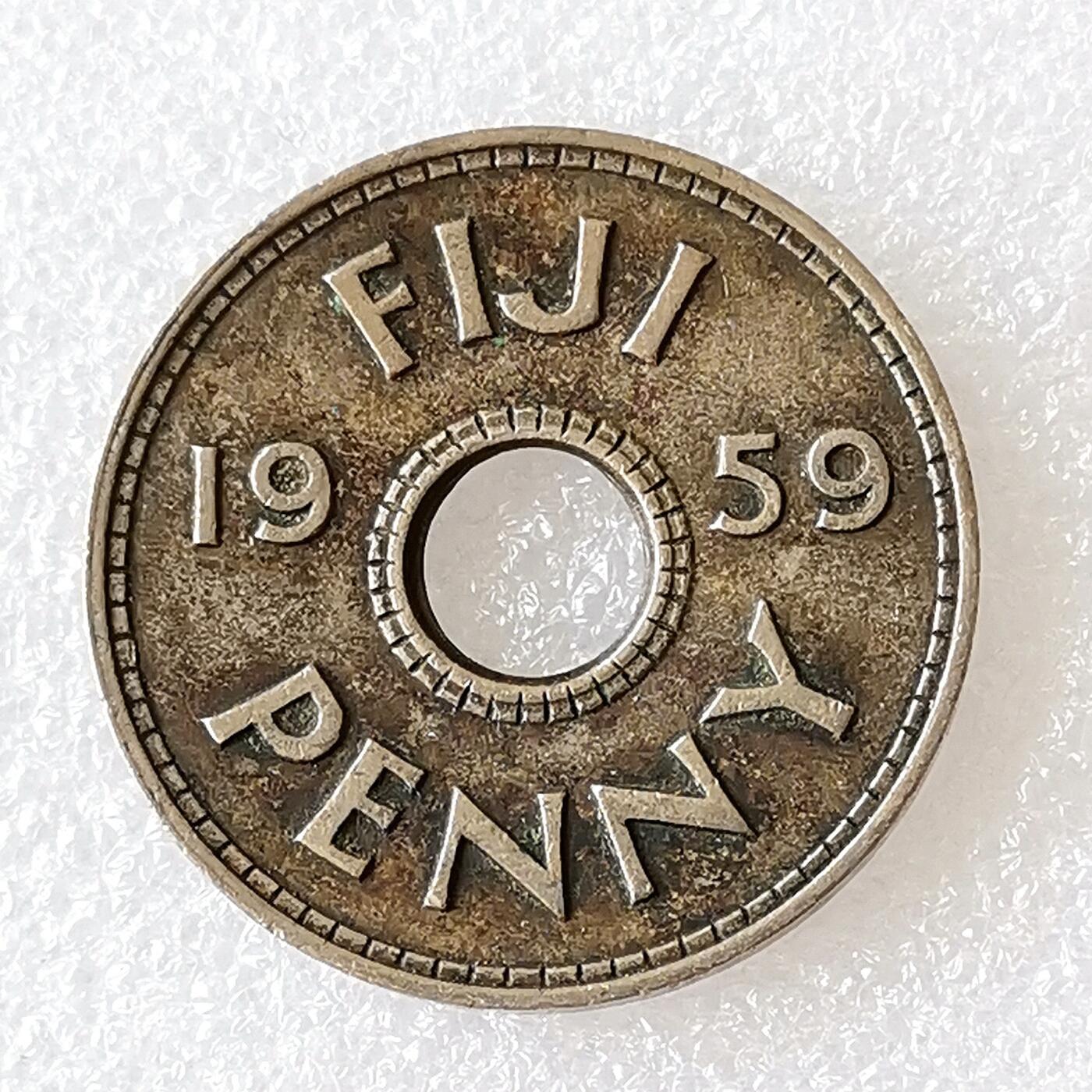 第一海外回流一元起拍收藏 散币专场 第96期 斐济1959年1便士