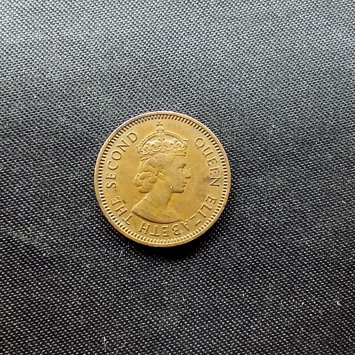 邮泉阁限时拍卖第十场 各国硬币专场 英属塞浦路斯1955年3米里