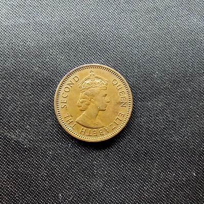 邮泉阁限时拍卖第十场 各国硬币专场 - 英属塞浦路斯1955年3米里