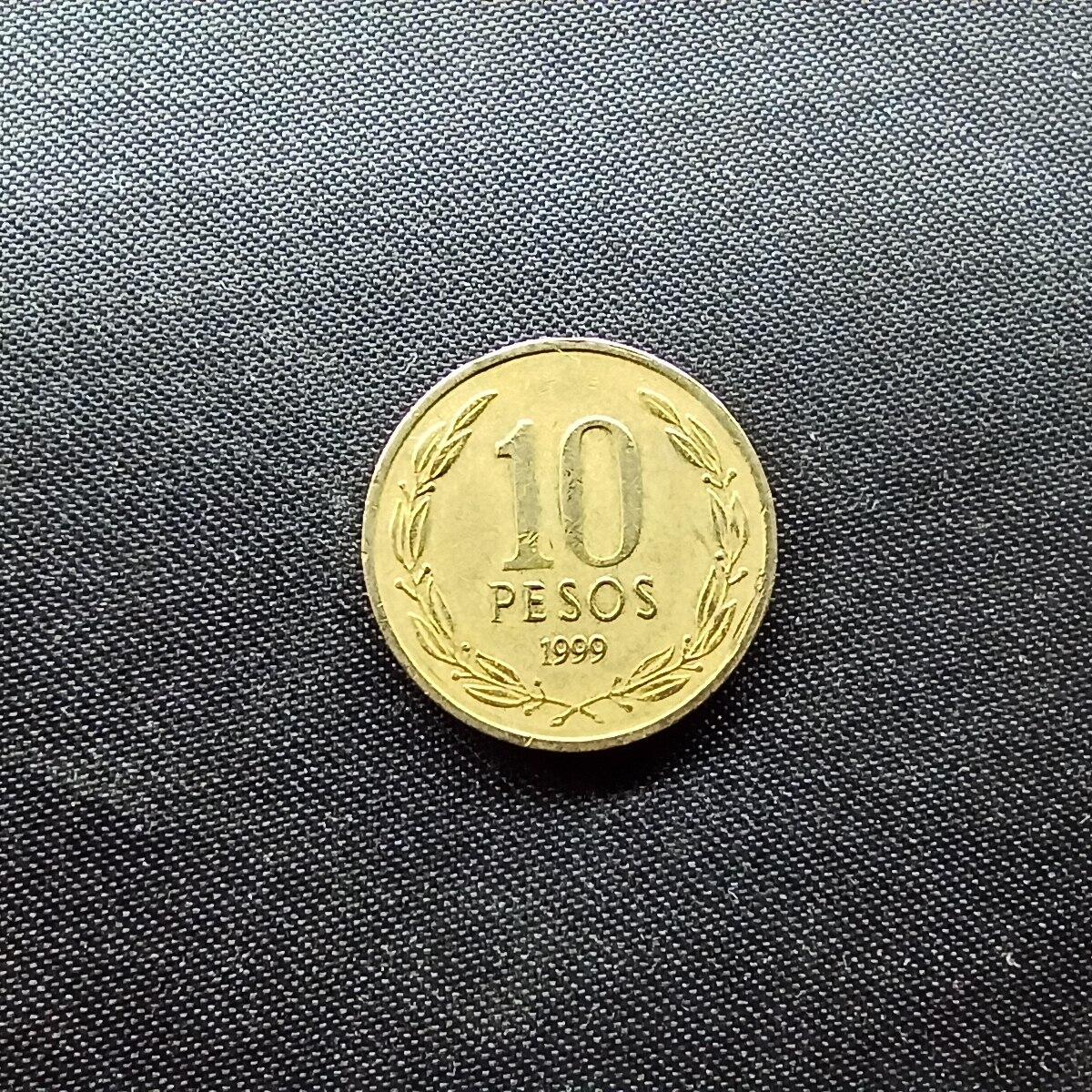 邮泉阁限时拍卖第十场 各国硬币专场 智利1999年10比索