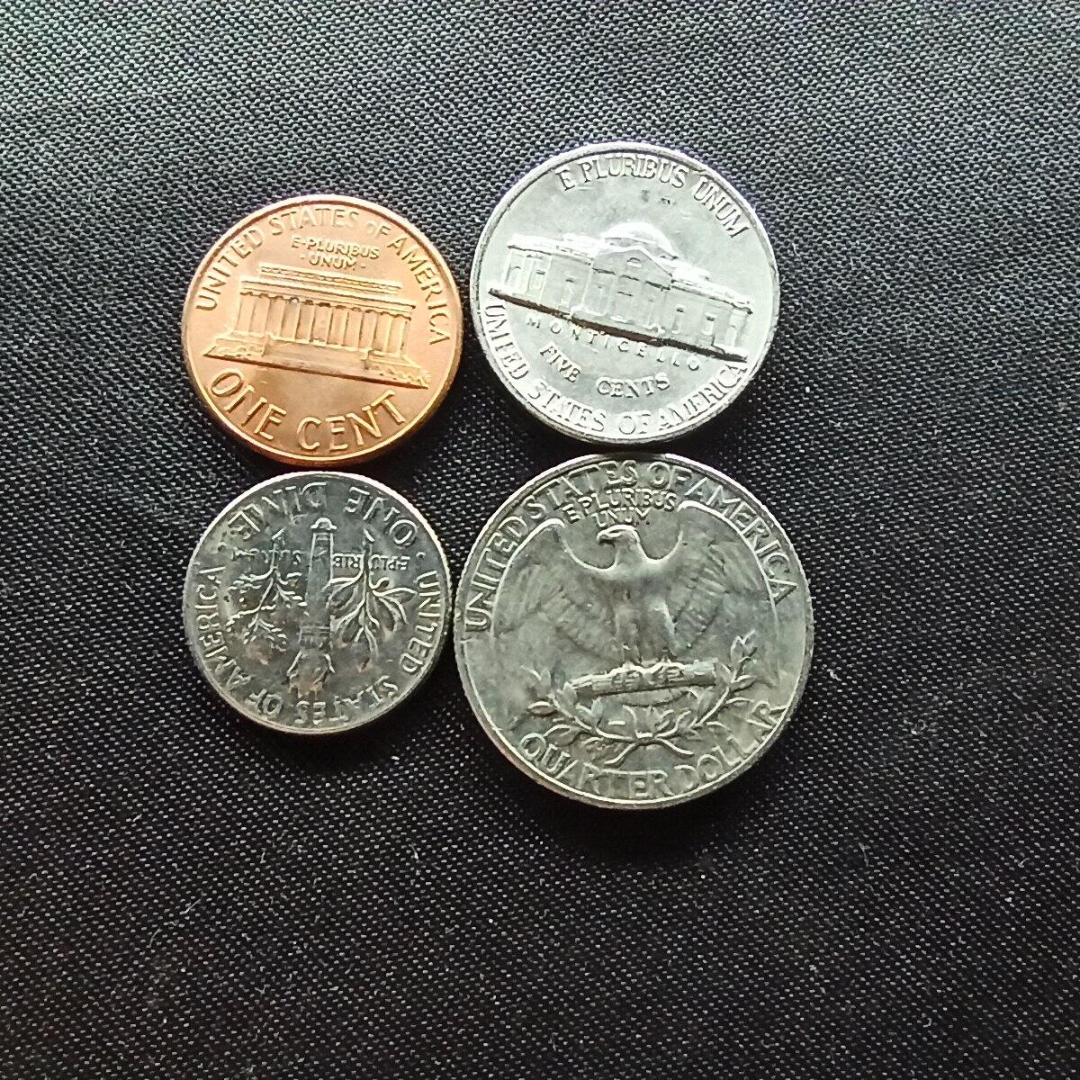 邮泉阁限时拍卖第十场 各国硬币专场 美国4枚