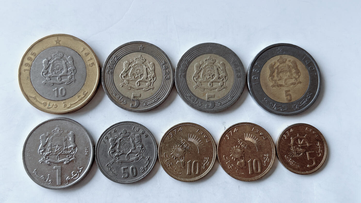 第一海外回流一元起拍收藏 散币专场 第95期 摩洛哥🇲🇦