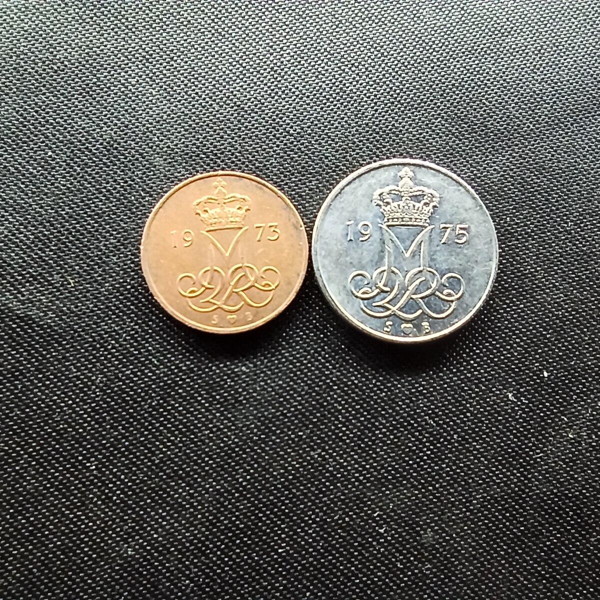 邮泉阁限时拍卖第十场 各国硬币专场 丹麦2枚