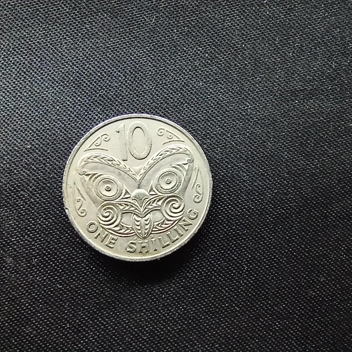 邮泉阁限时拍卖第十场 各国硬币专场 新西兰1967年1先令