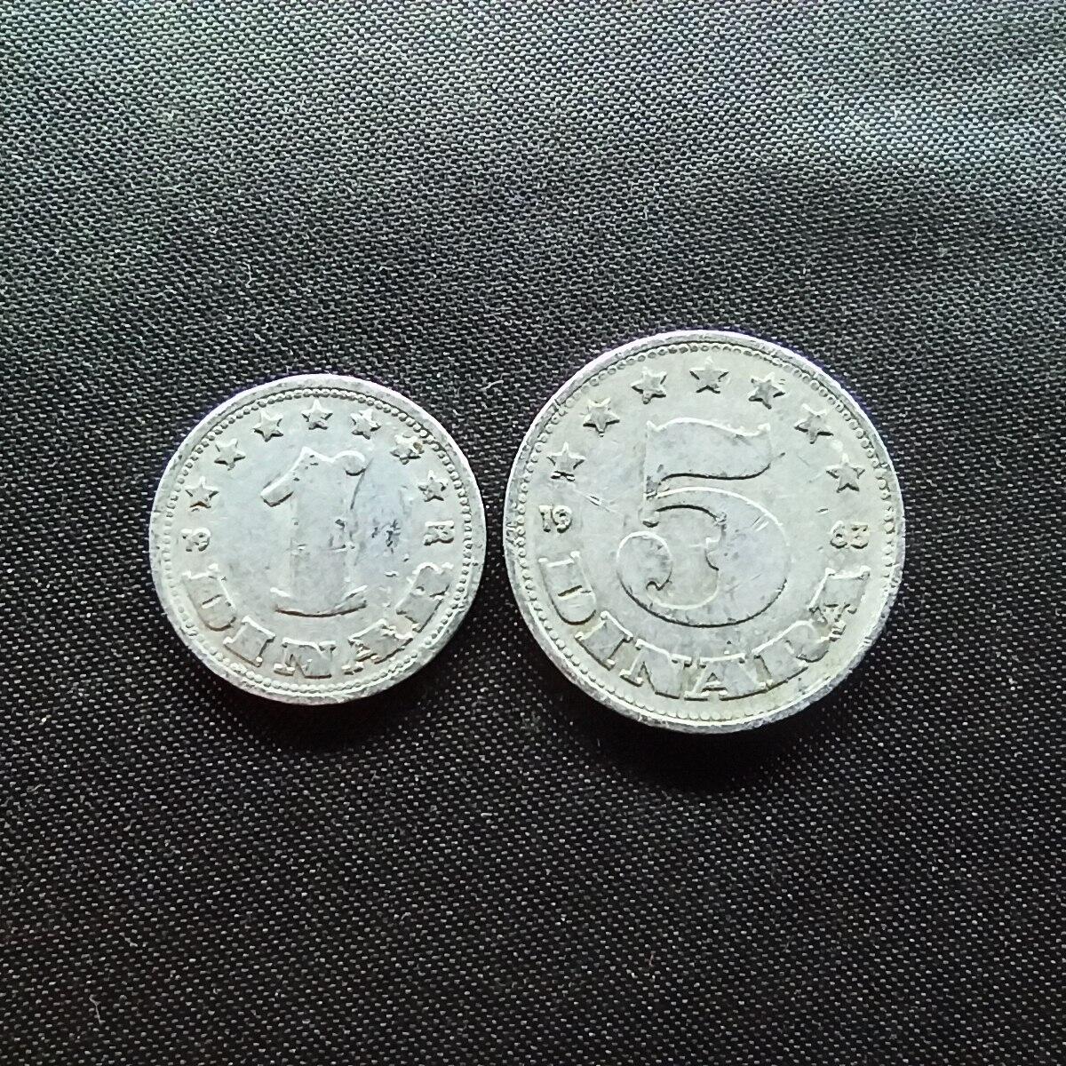 邮泉阁限时拍卖第十场 各国硬币专场 南斯拉夫铝币2枚