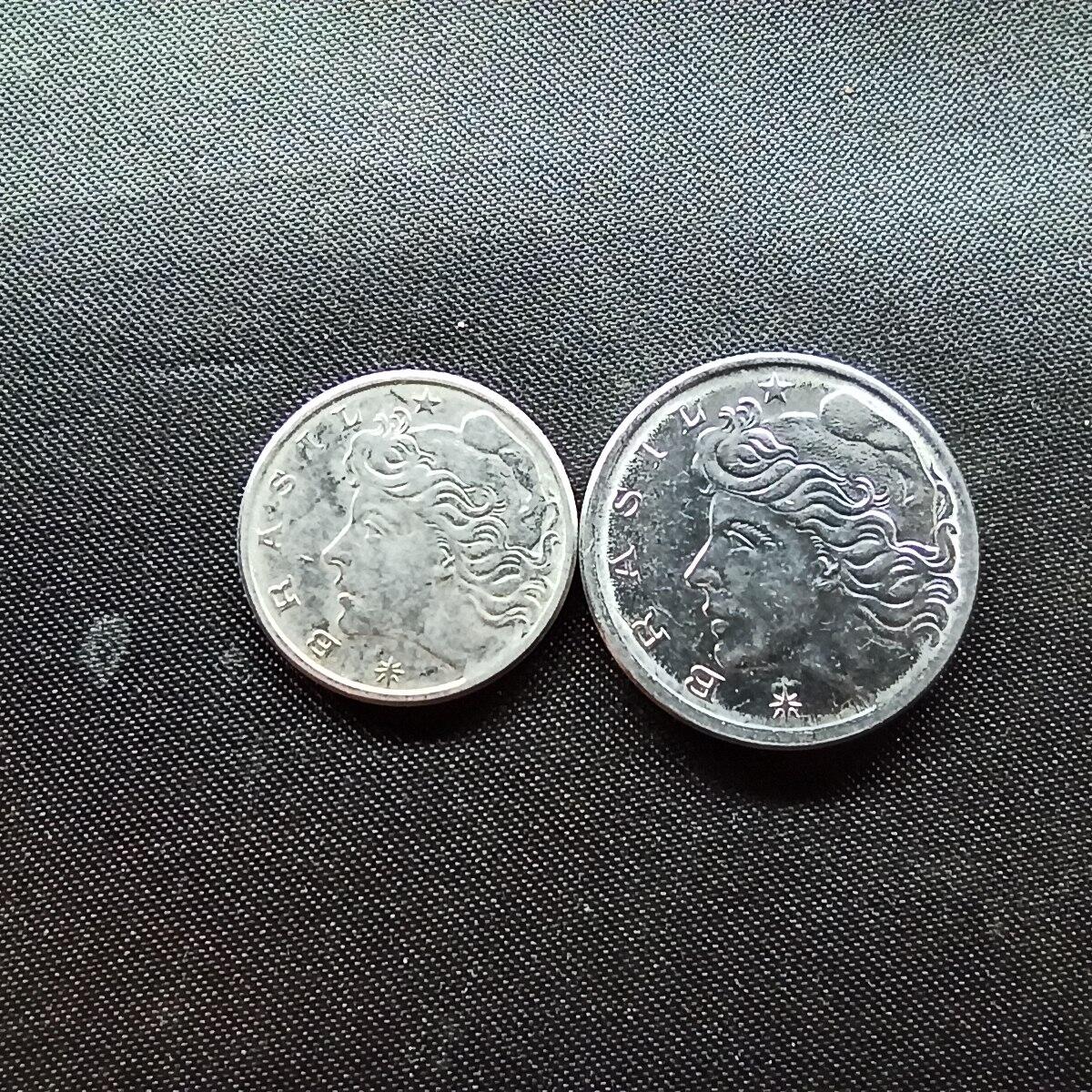 邮泉阁限时拍卖第十场 各国硬币专场 巴西1977年2枚