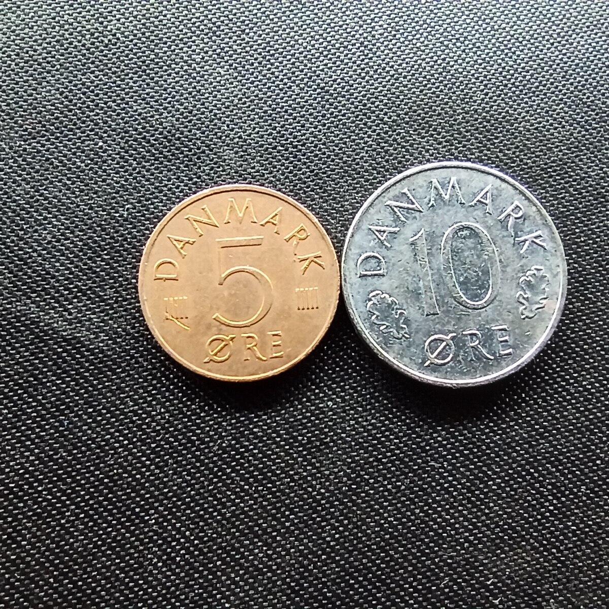 邮泉阁限时拍卖第十场 各国硬币专场 丹麦2枚