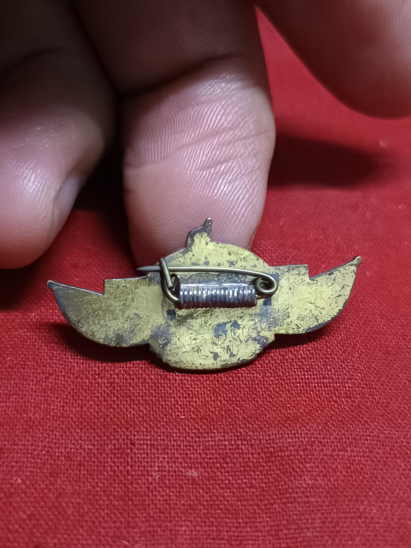 🇨🇳红色纪念～徽章专拍 解放初期五十年代纪念馆，铜鎏金珐琅