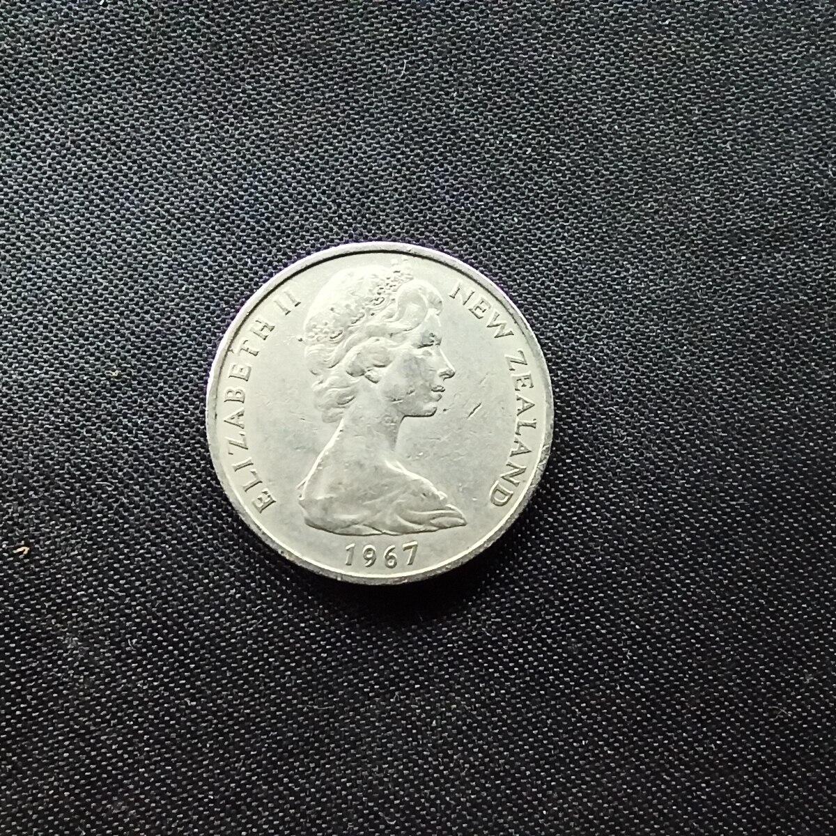 邮泉阁限时拍卖第十场 各国硬币专场 新西兰1967年1先令