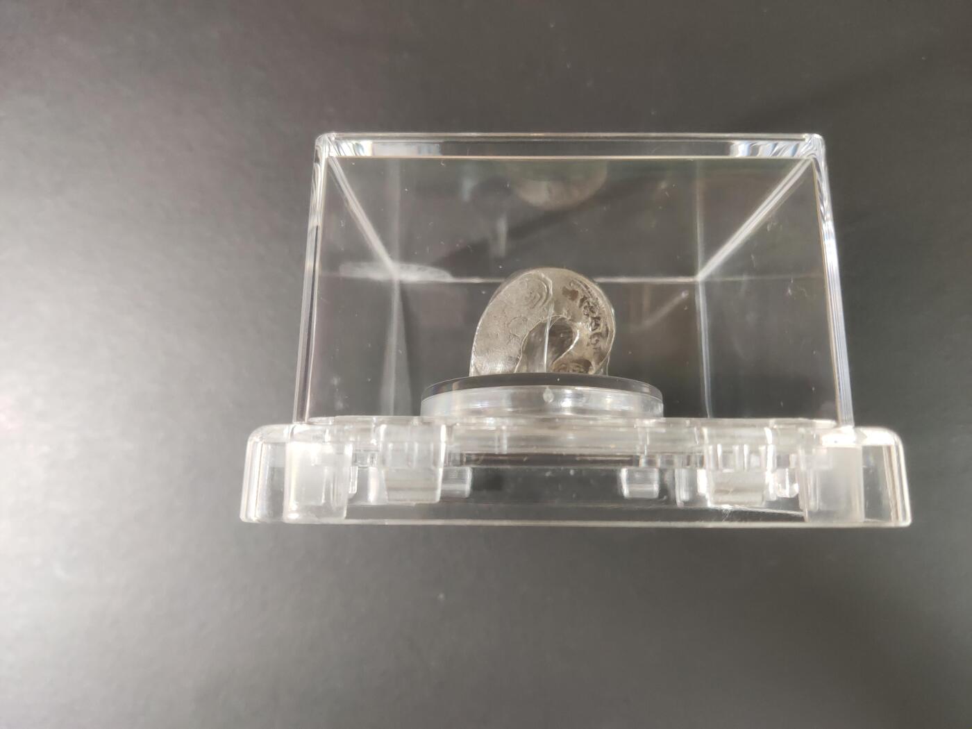 草稿银行第二十一期国外钞票硬币拍卖 兰纳王朝泰国 马鞍锭（羊角锭、屁股腚）61.4g 公博 58