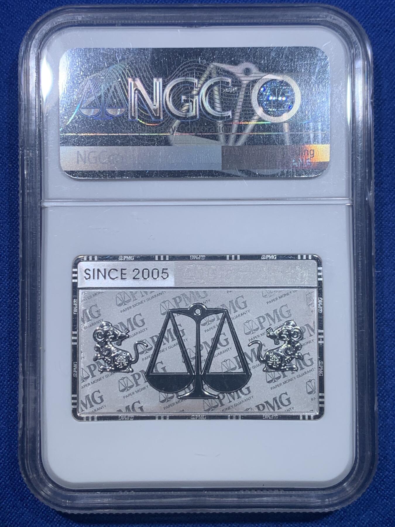 《竞宝斋》第277场- 周日，周一 2场连拍 （全场包邮） NGC PF70UC 中国2020年PMG15周年纪念章