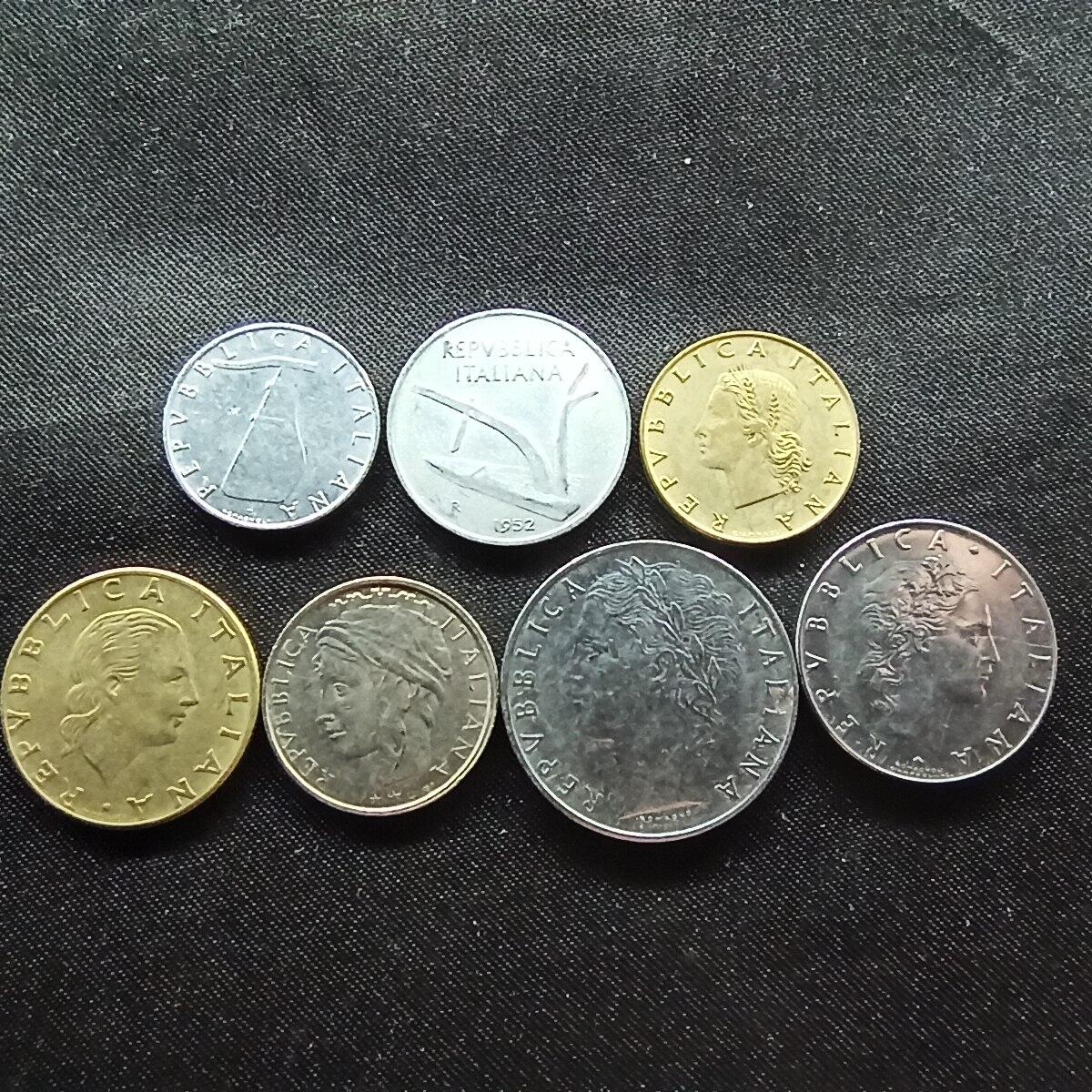 邮泉阁限时拍卖第十场 各国硬币专场 意大利7枚