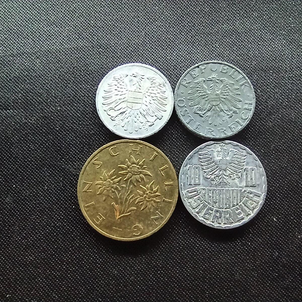 邮泉阁限时拍卖第十场 各国硬币专场 奥地利4枚