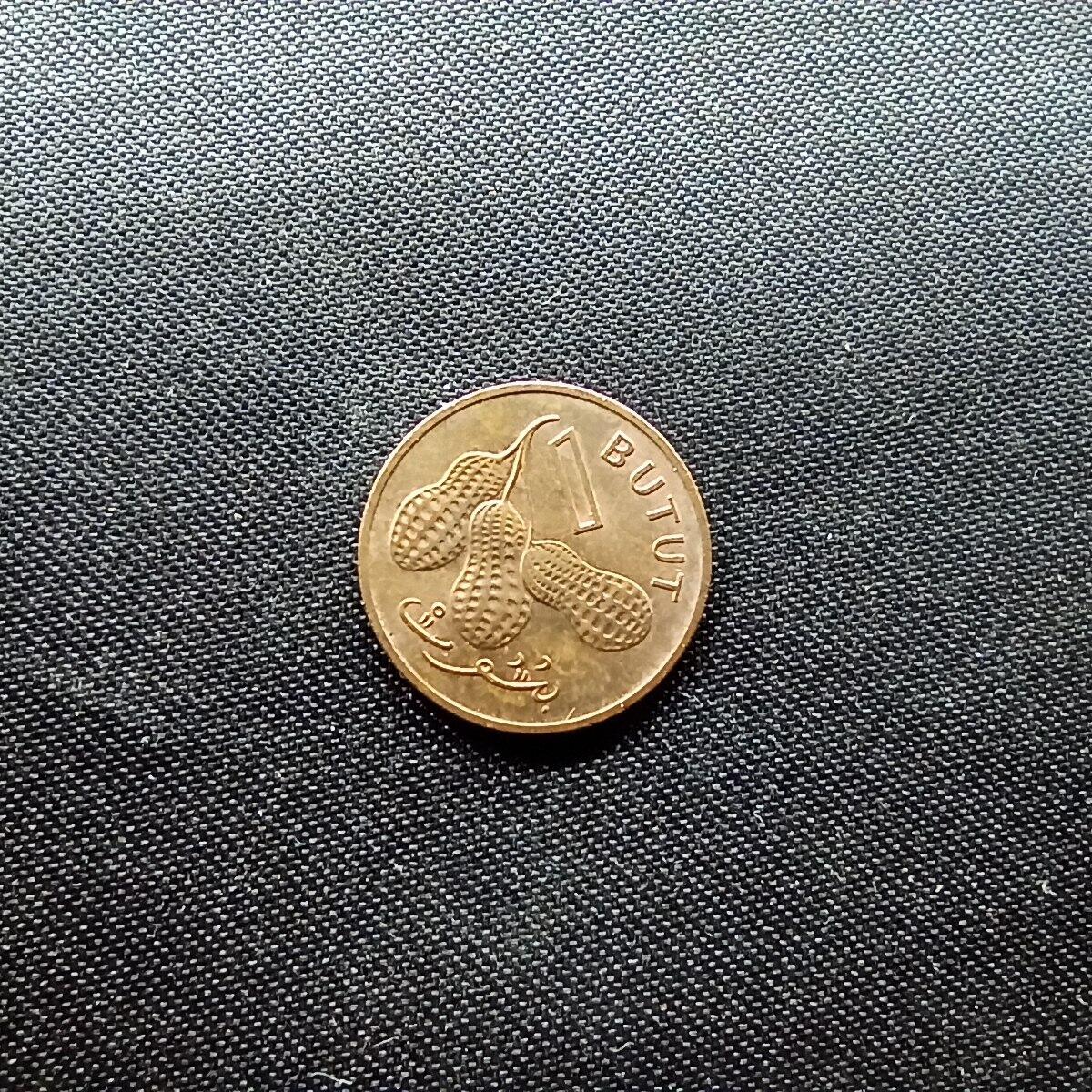 邮泉阁限时拍卖第十场 各国硬币专场 冈比亚1971年1布图特