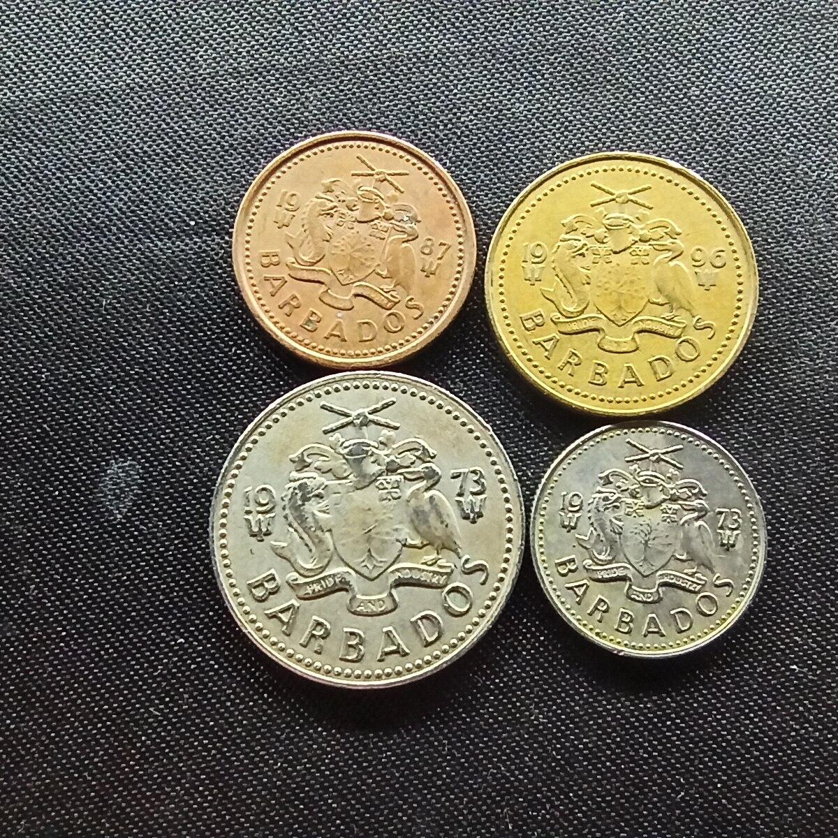 邮泉阁限时拍卖第十场 各国硬币专场 巴巴多斯4枚