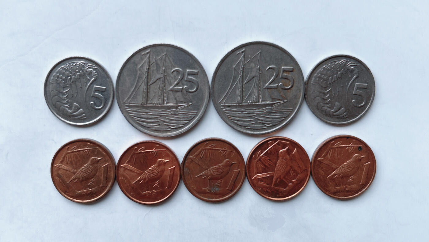 第一海外回流一元起拍收藏 散币专场 第95期 开曼群岛🇰🇾