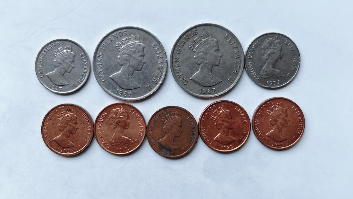 第一海外回流一元起拍收藏 散币专场 第95期 开曼群岛🇰🇾