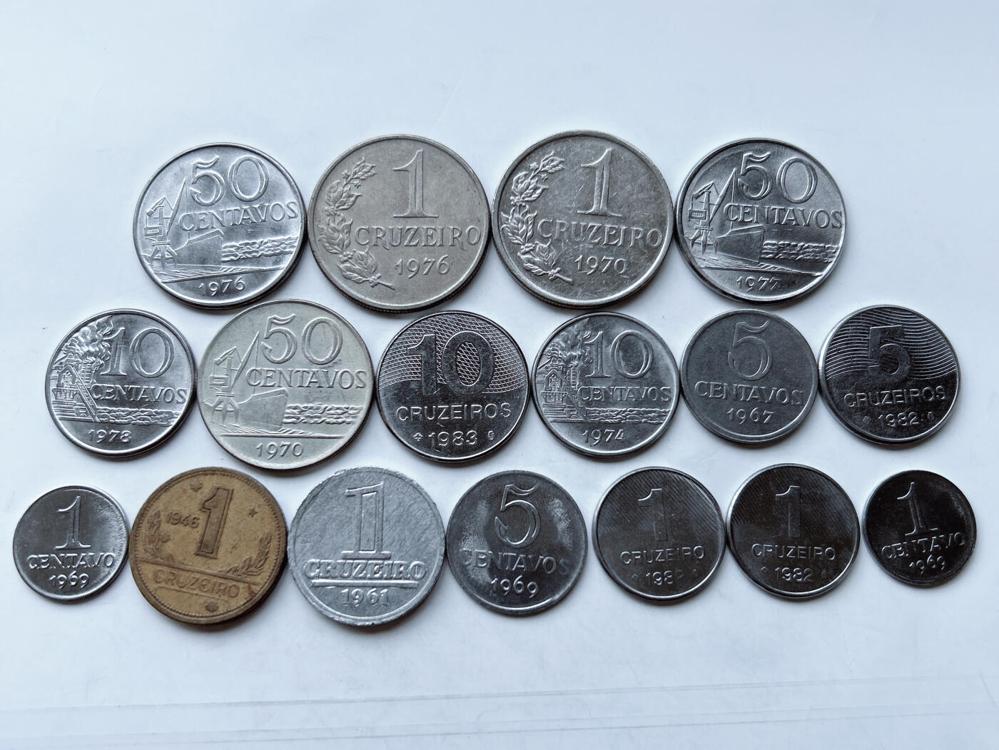 第一海外回流一元起拍收藏 散币专场 第95期 巴西🇧🇷