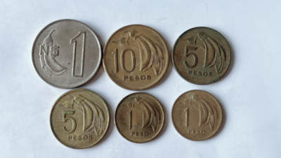 第一海外回流一元起拍收藏 散币专场 第95期 - 乌拉圭硬币6枚