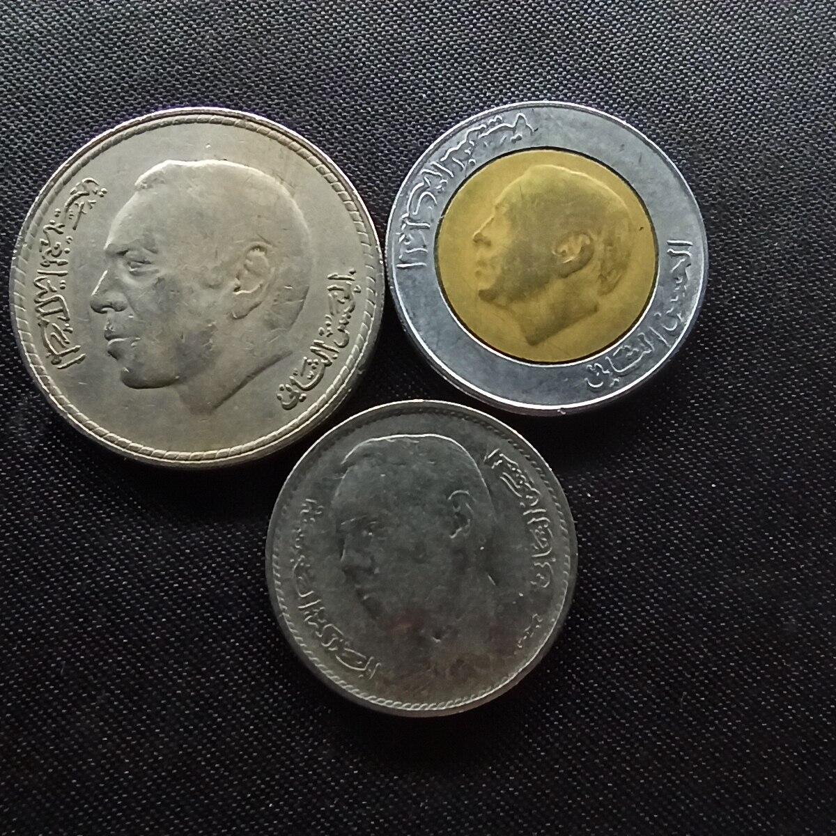 邮泉阁限时拍卖第十场 各国硬币专场 摩洛哥3枚