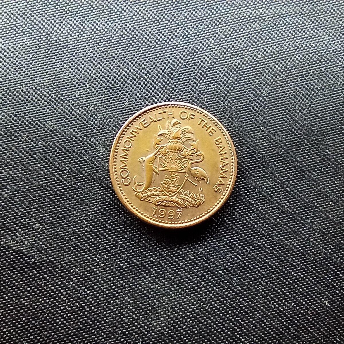 邮泉阁限时拍卖第十场 各国硬币专场 巴哈马1997年1分