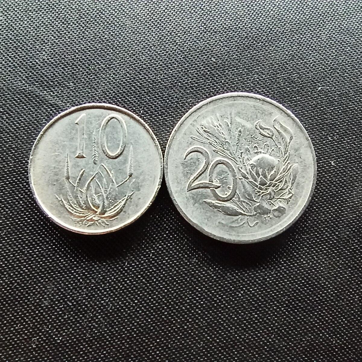 邮泉阁限时拍卖第十场 各国硬币专场 南非1965年版6枚