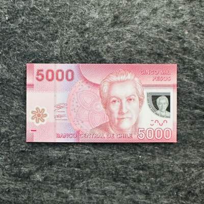 142nd ￥￥美洲钞 - 🇨🇱智利2021年5000比索塑料钞，签名6: Marcel—de Ramón