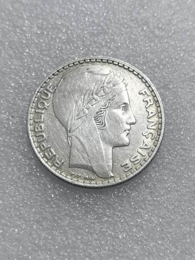 臻藏泉阁国内外钱币 - 法国20法郎银币