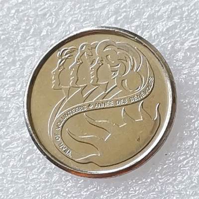 第一海外回流一元起拍收藏 散币专场 第96期 - 加拿大2001年10分 青年志愿者
