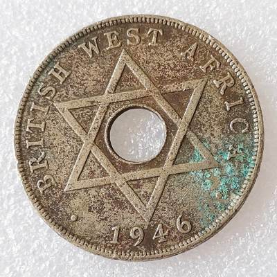 第一海外回流一元起拍收藏 散币专场 第96期 - 英属西非1946年1便士 乔治六世