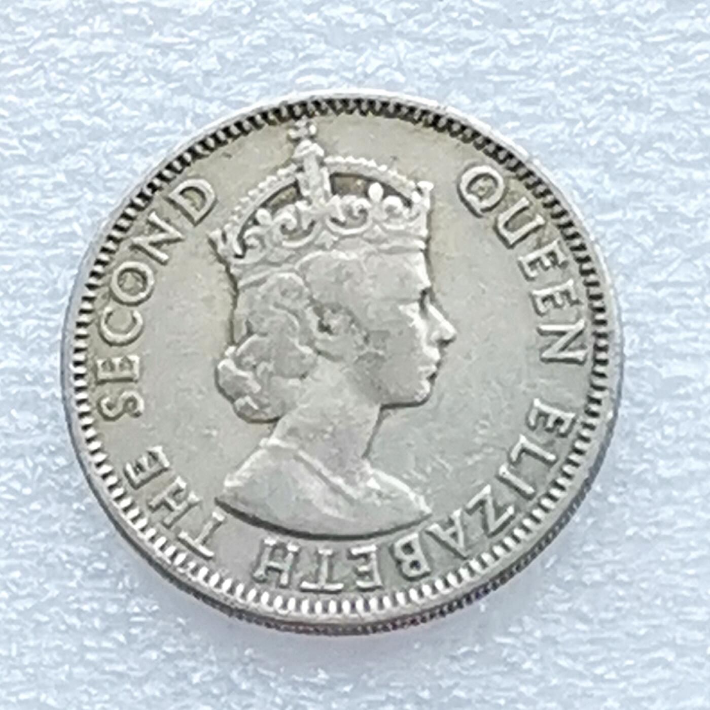 第一海外回流一元起拍收藏 散币专场 第96期 英属塞浦路斯1955年50米利姆