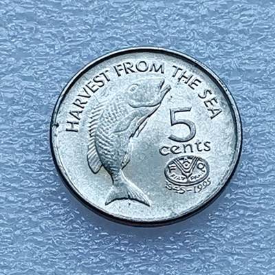 第一海外回流一元起拍收藏 散币专场 第96期 - 斐济1995年5分