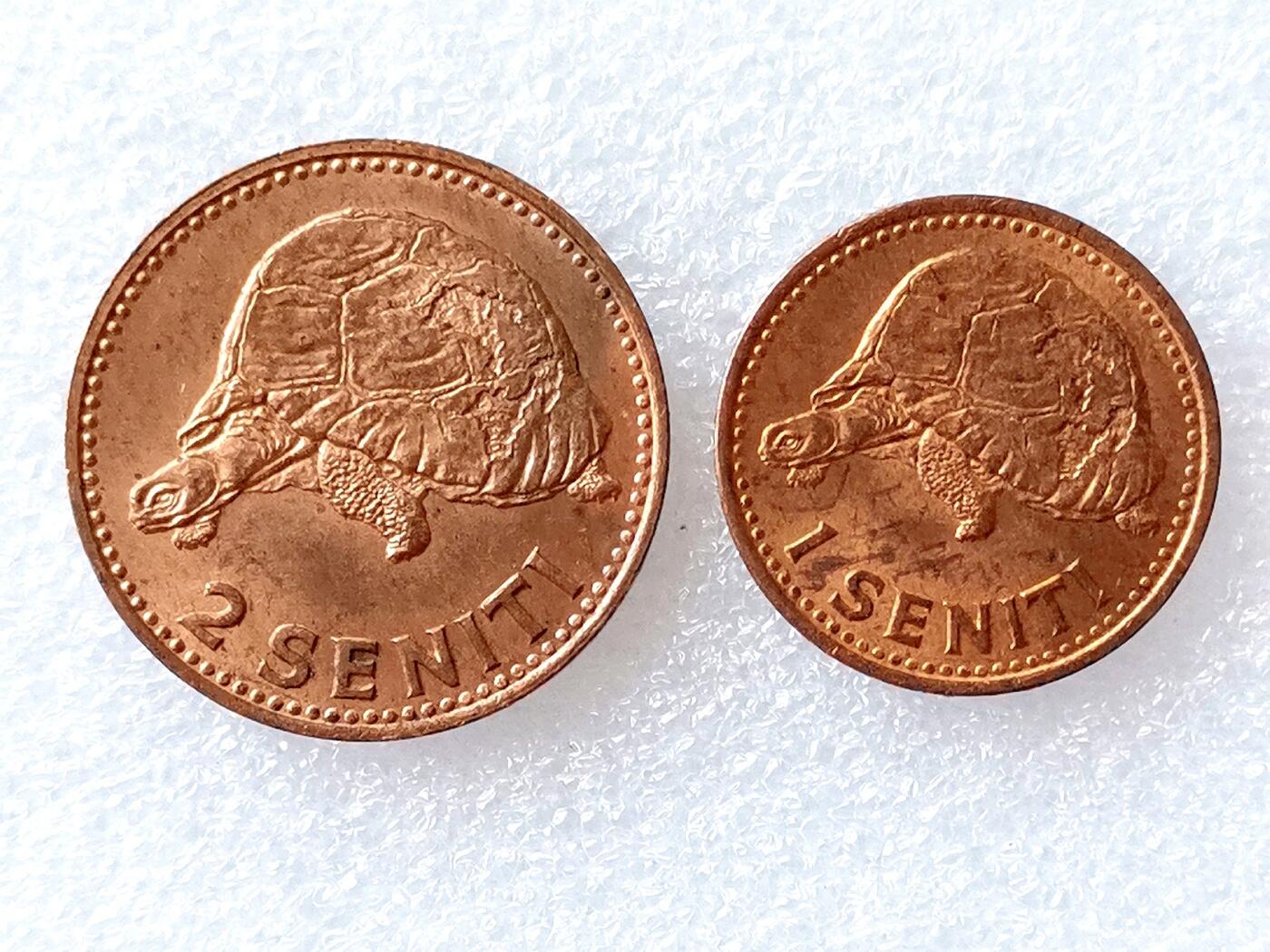 第一海外回流一元起拍收藏 散币专场 第96期 汤加硬币2枚