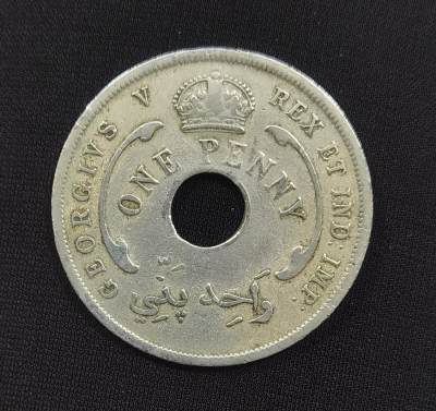 北京马甸外国币专卖微拍第121期，外国非贵金属纪念币，流通币专场，陆续上新，欢迎关注 - 1920年英属西非乔五1便士