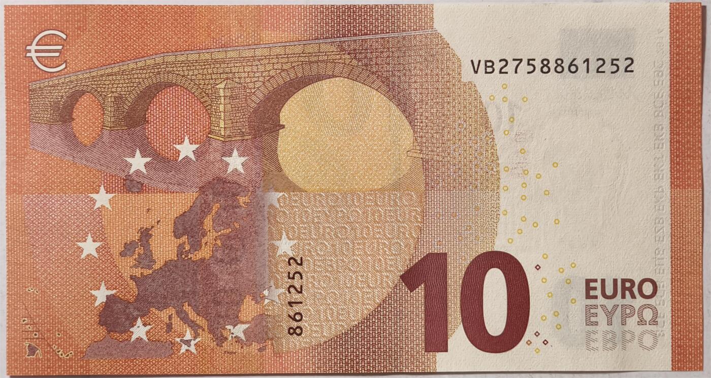 紫瑗钱币——第363期拍卖——纸币场 欧元 西班牙 2014年 圣天使桥 10欧元 UNC
