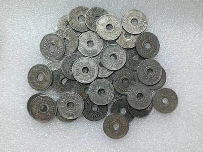 泰国10萨当 1913-1937年拉玛六世国王风火轮铜镍币20mm年份随机发1枚 - 泰国10萨当 1913-1937年拉玛六世国王风火轮铜镍币20mm年份随机发1枚