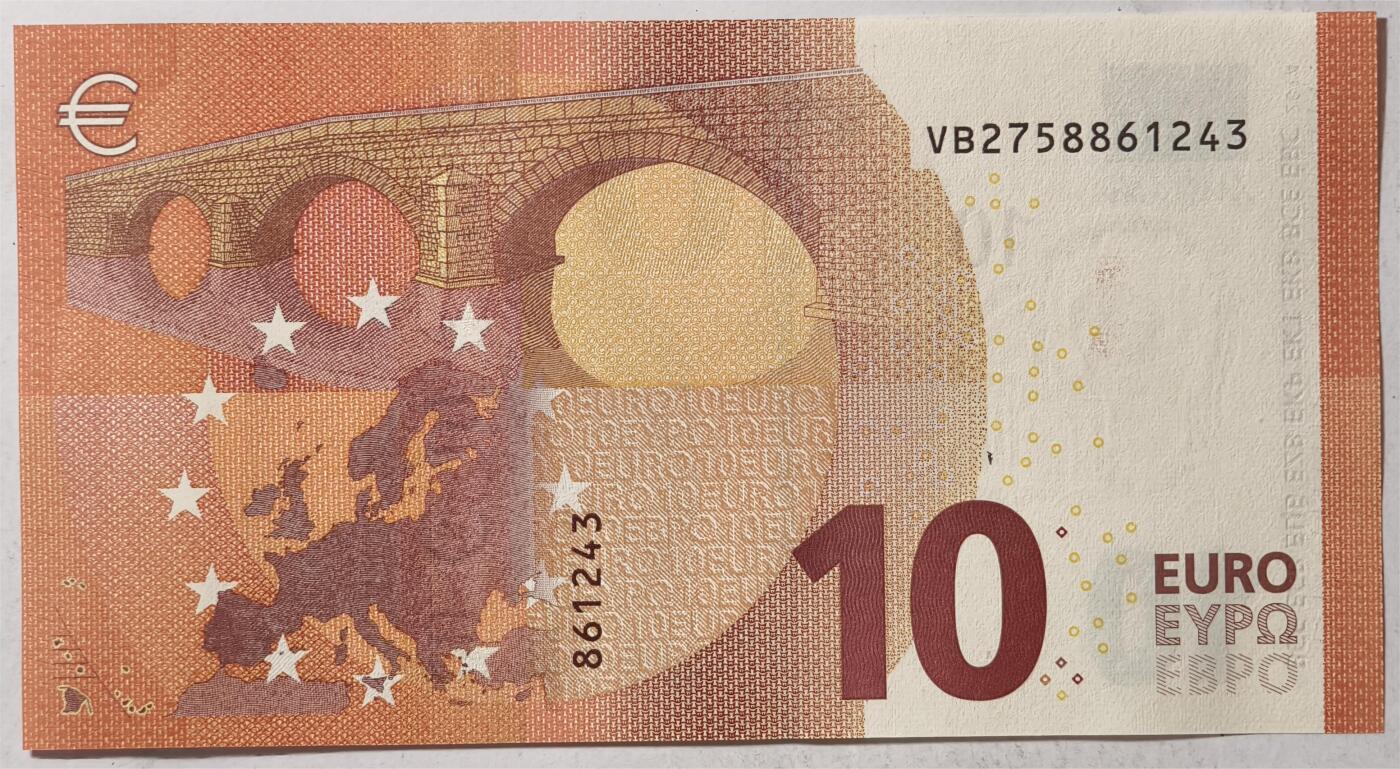 紫瑗钱币——第363期拍卖——纸币场 欧元 西班牙 2014年 圣天使桥 10欧元 UNC